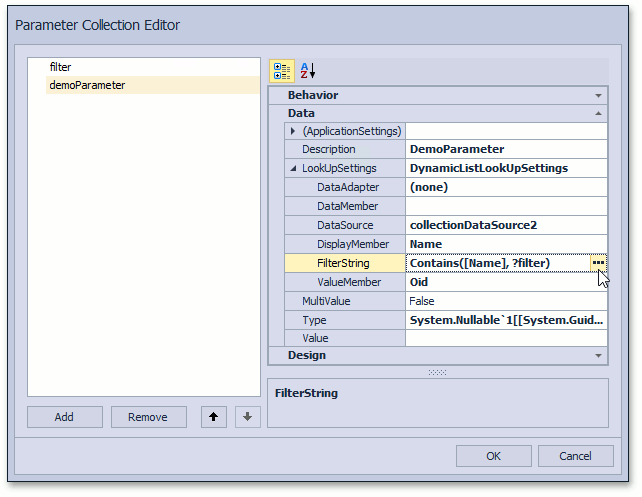 FilterReportParameterLookup3