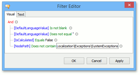 LocalizationToolCustomFilter