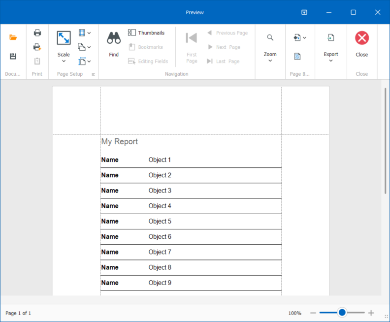 WinForms - Result