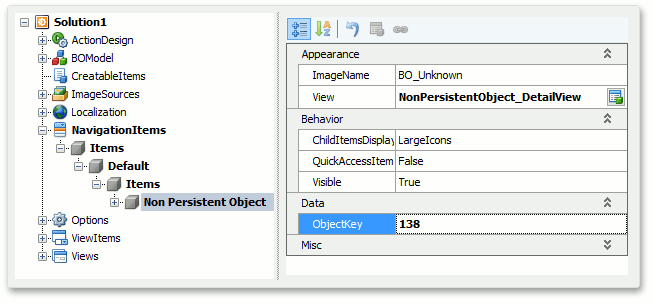 NonPersistentKey