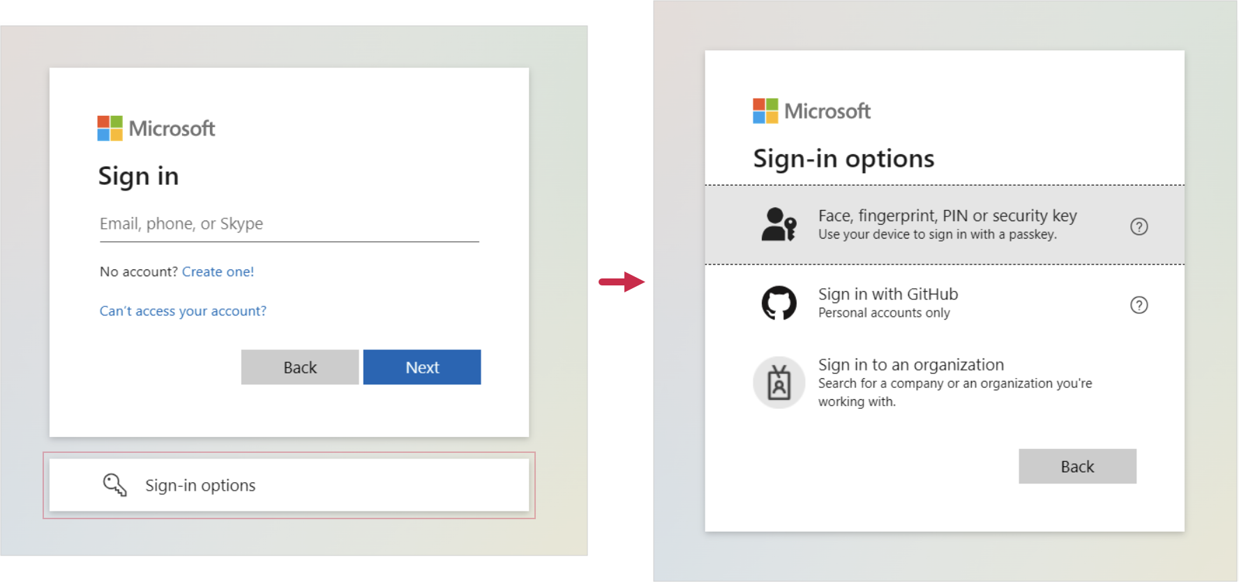 Entra ID - passkey