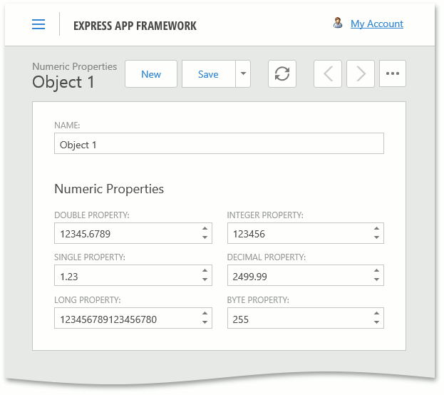 DevExpress XAF: Numeric property editors for WebForms