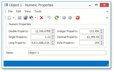 DevExpress XAF: Numeric property editors for WinForms