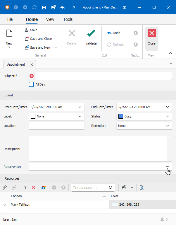 Scheduler Event Recurrence in Windows Forms, DevExpress