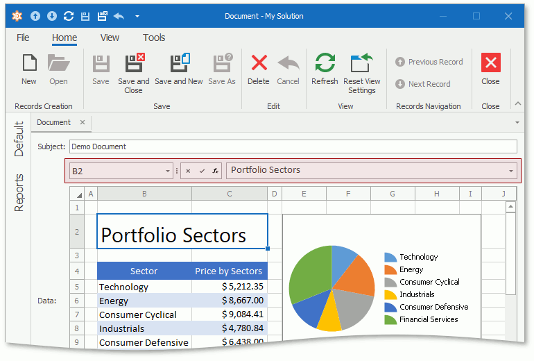 Formula Bar in a WinForms application