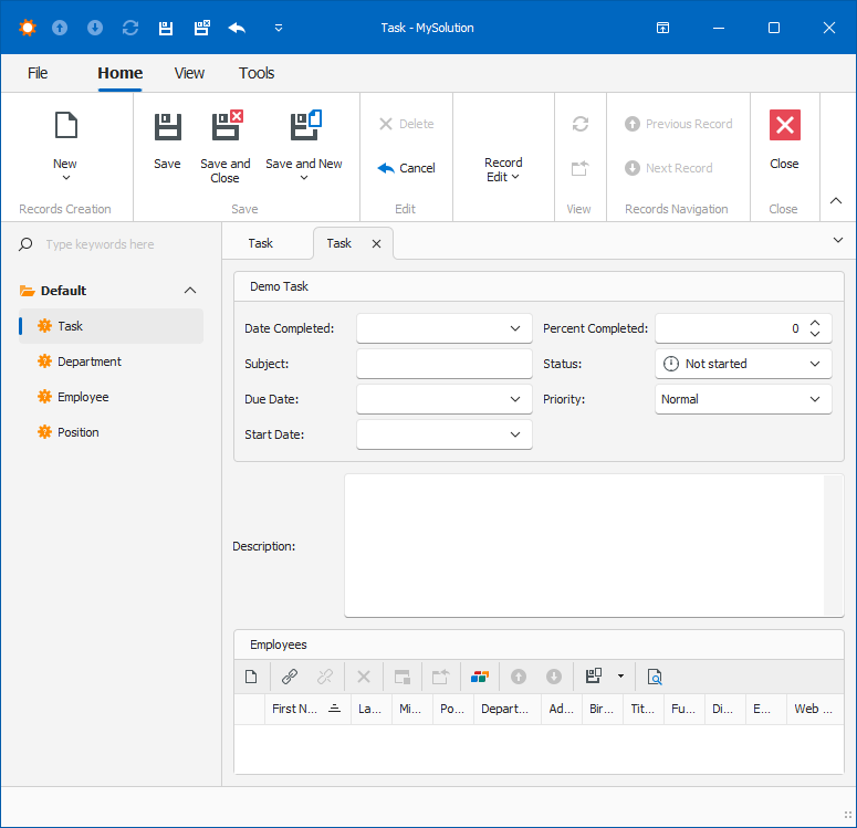 Windows Forms initialize property value