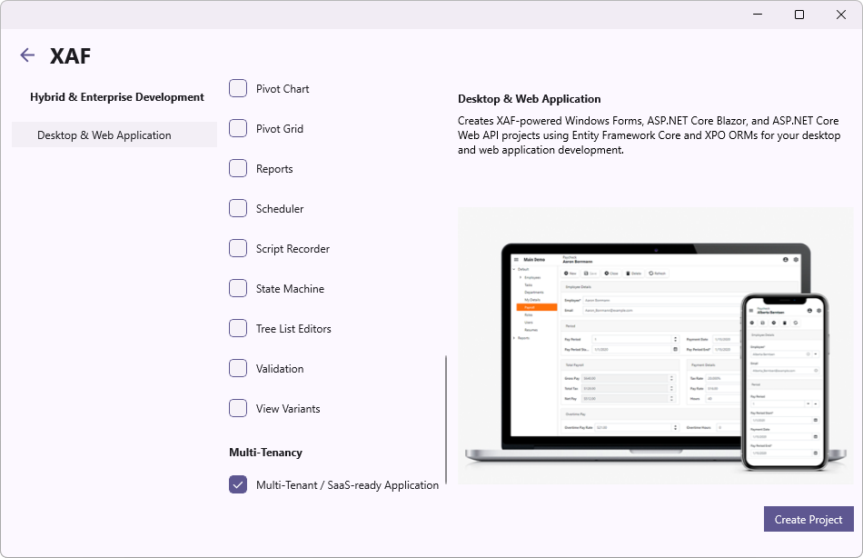 Template Kit - Multi-tenant Option