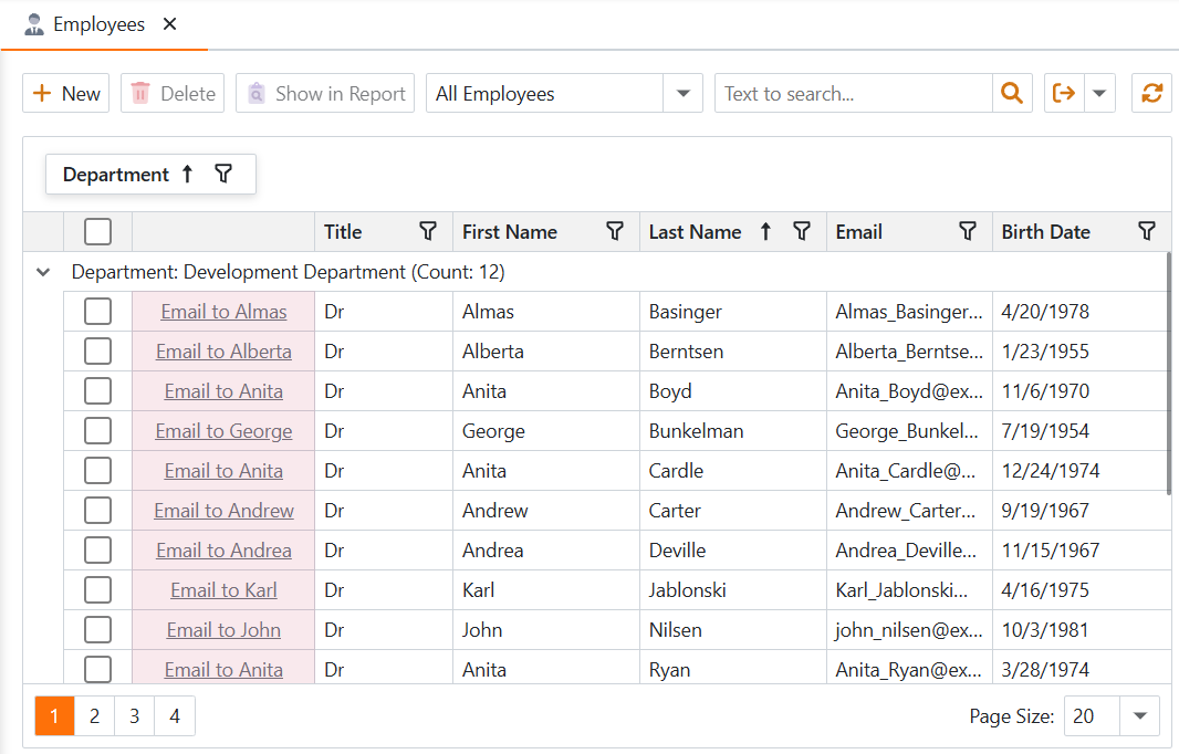 Text Format String - Blazor