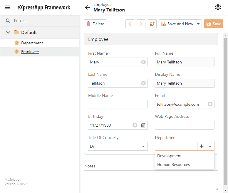 ASP.NET Core Blazor One-to-Many Relation Reference