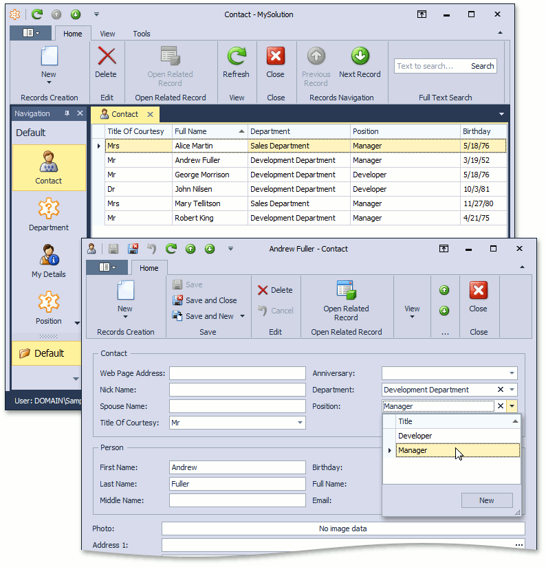 Implement Custom Business Classes and Reference Properties (XPO) | XAF ...