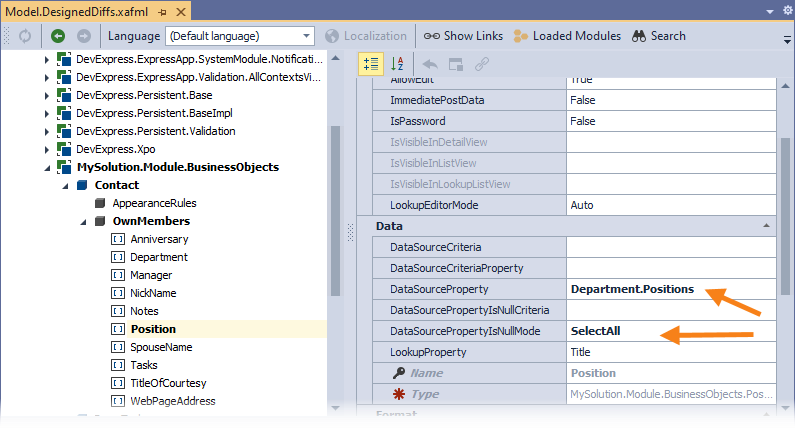 xaf ASP.NET Core Blazor filter lookup editor