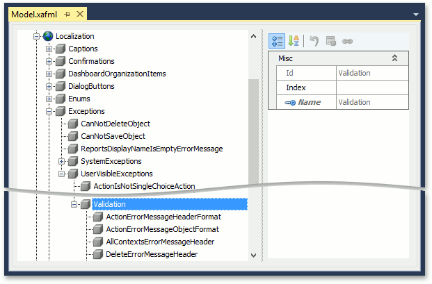 ValidationLocalizationNode