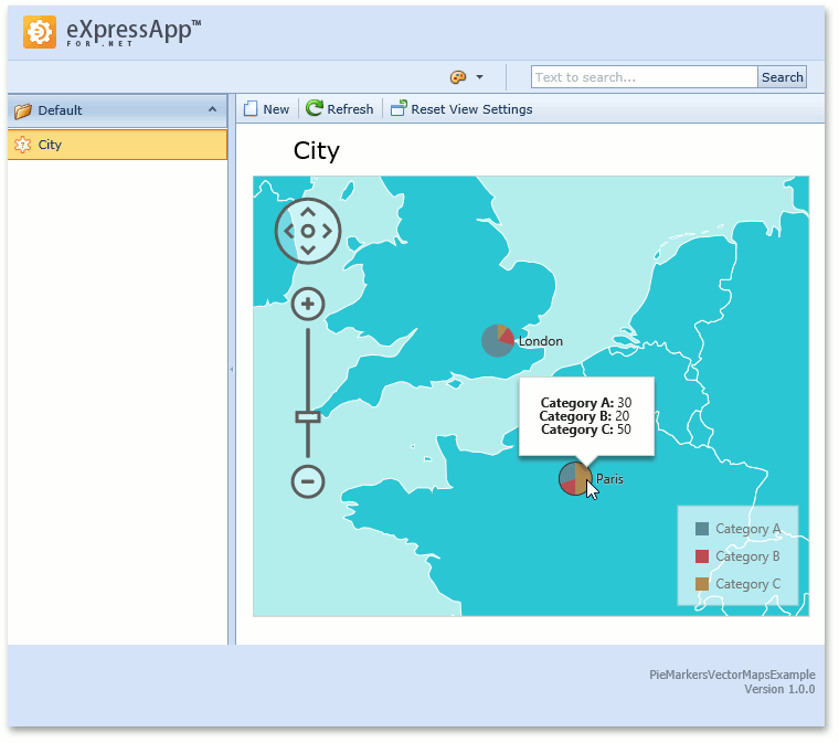 VectorMaps_PieMarkersExample_TwoPieMarkers