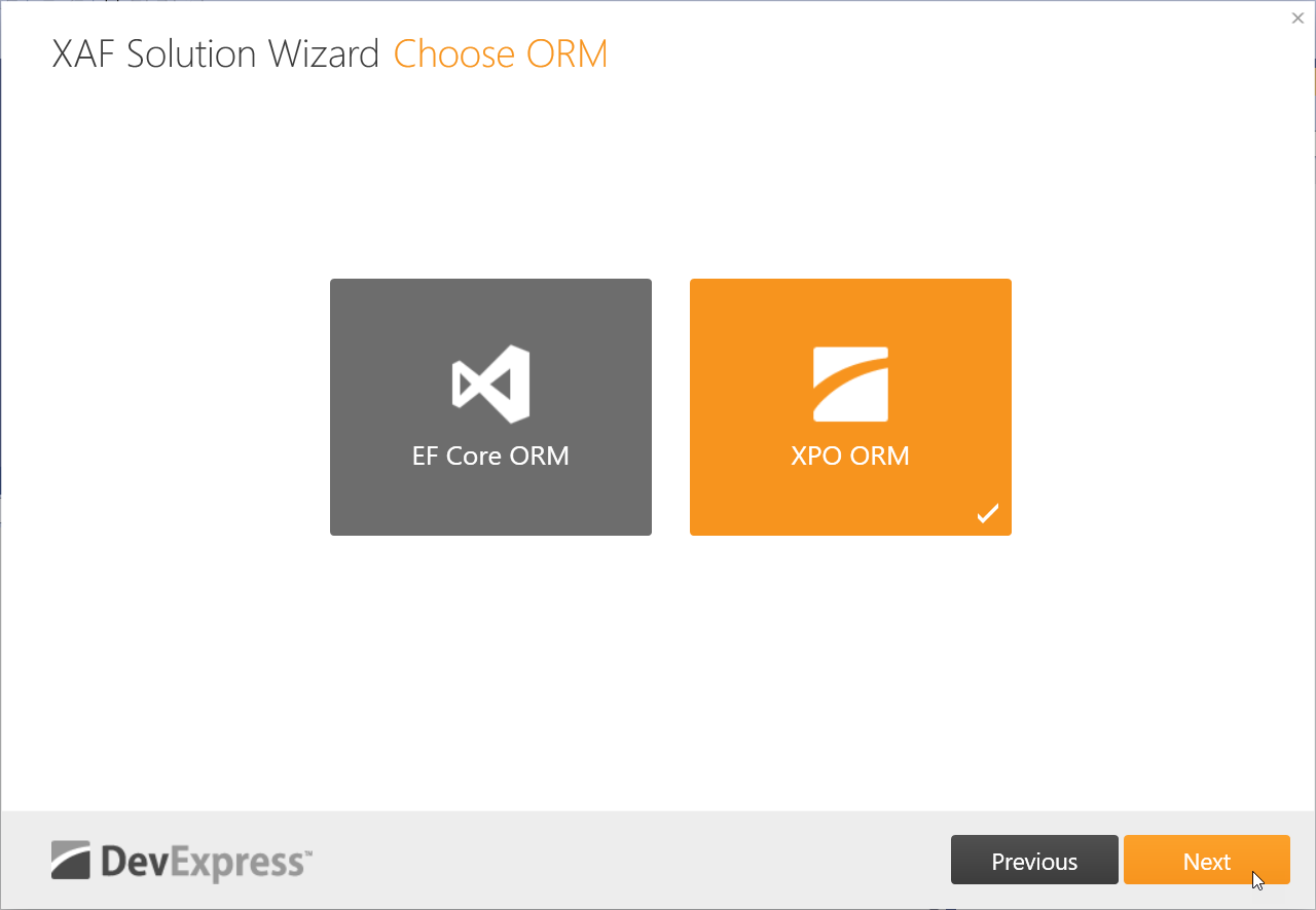 Select ORM