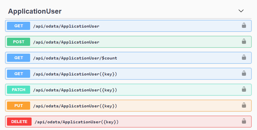 XAF Web API