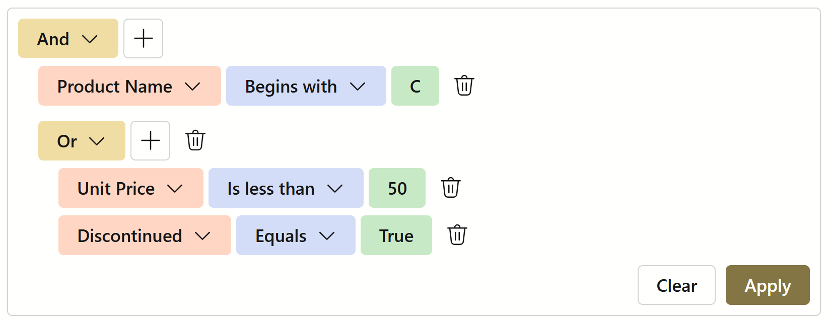 CriteriaPropertyEditor