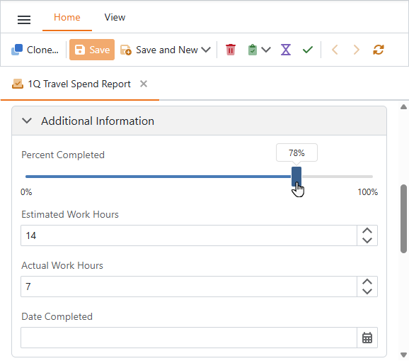 XAF ASP.NET Core Blazor Custom JS Component-Based Numeric Property Editor in a Detail View, DevExpress