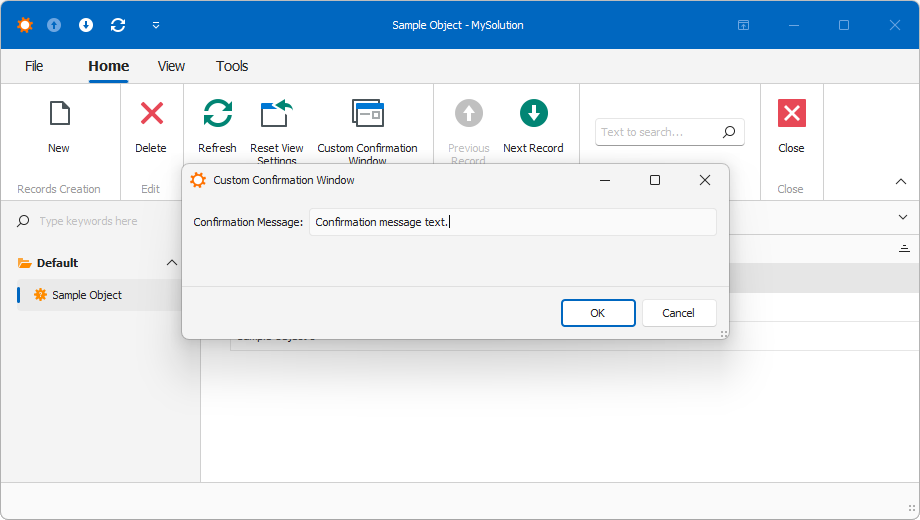 WinForms Application