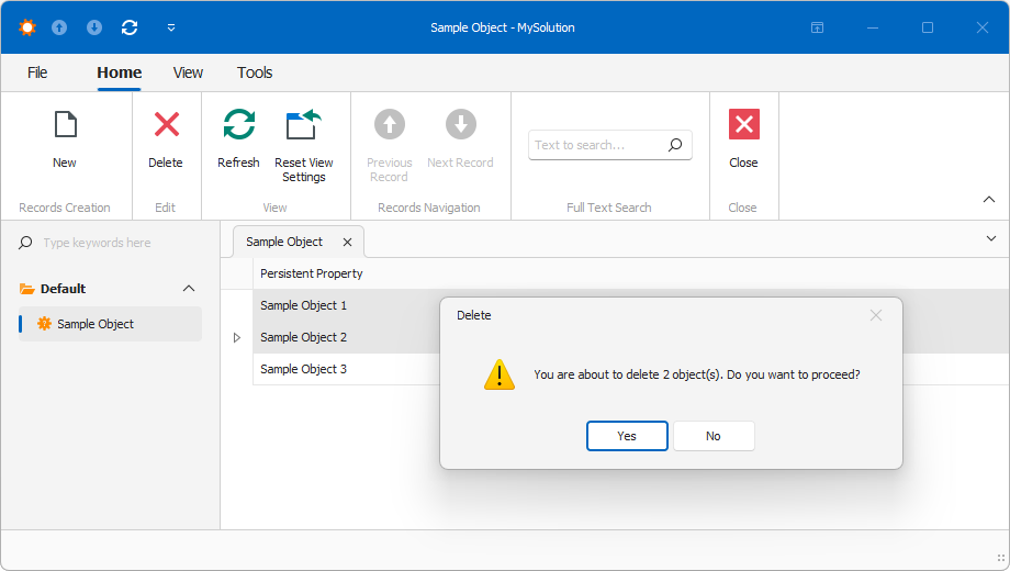 WinForms Application