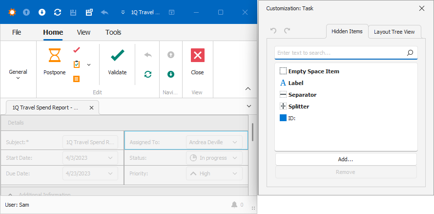 Layout_CustomizationForm_DetailView