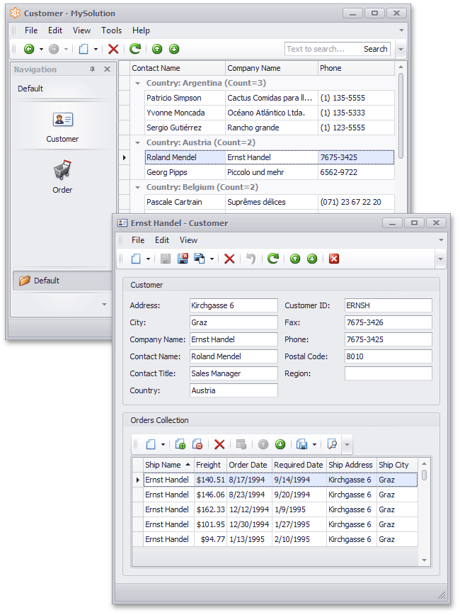 WinForms