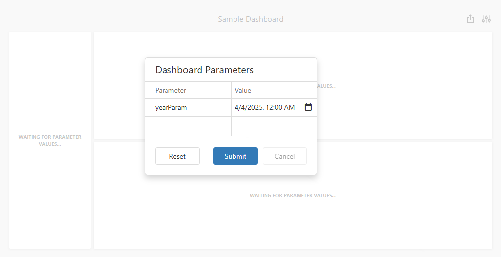 dashboard-parameter-request-before-loading