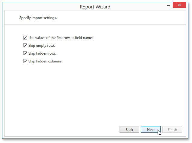 WpfReportWizard_Excel_XlsImportSettings