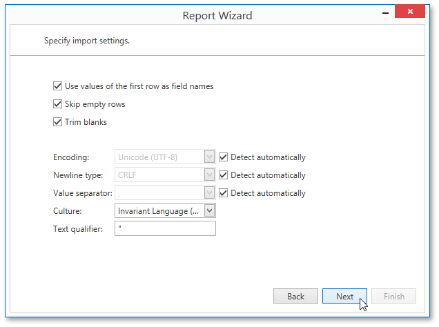 WpfReportWizard_Excel_CsvImportSettings