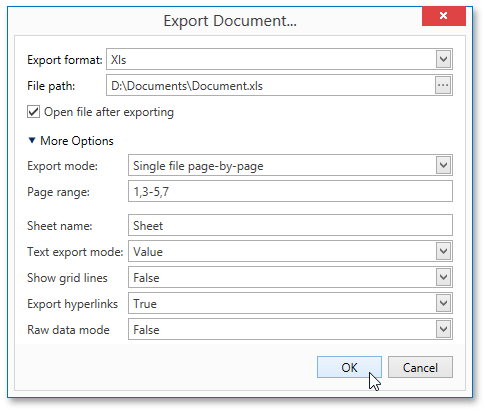 EUD_WpfPrintPreview_XlsExportOptions