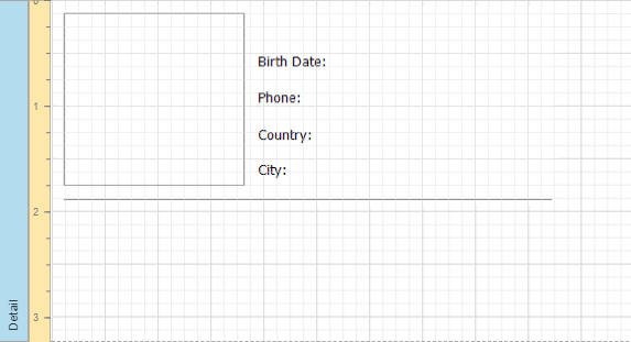 Template watermark at design time